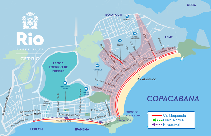 Cet Rio Monta Esquema Especial De Tr Fego Para O R Veillon