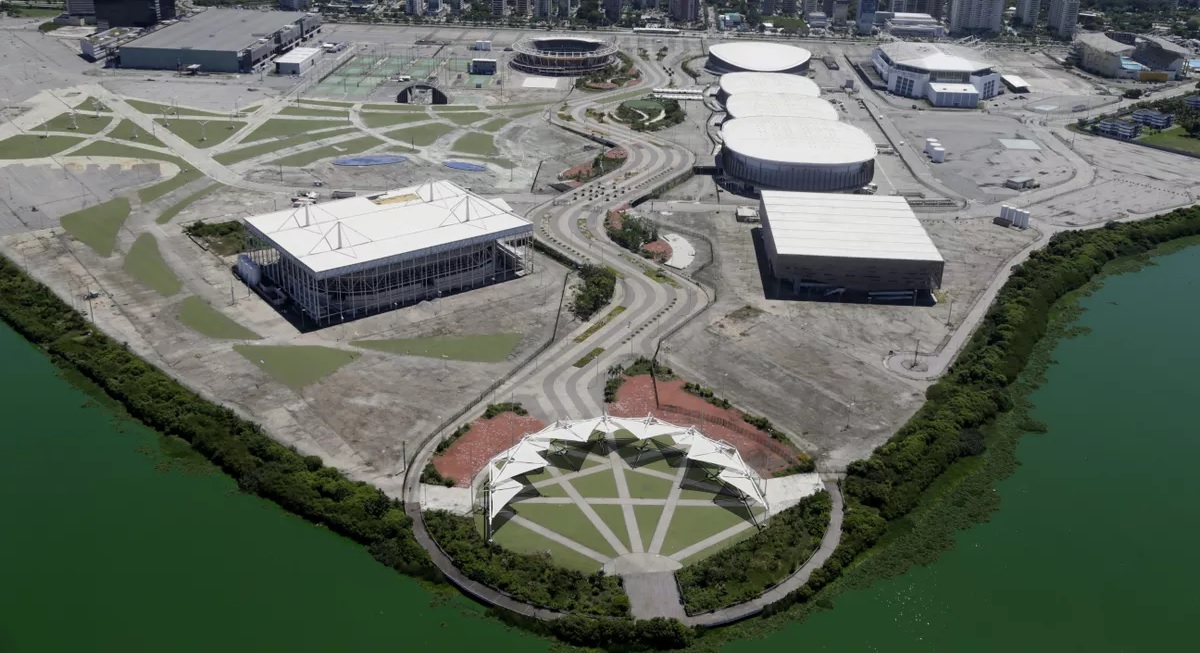 Vista aérea do Parque Olímpico do Rio | Foto: Custódio Coimbra/Agência O Globo