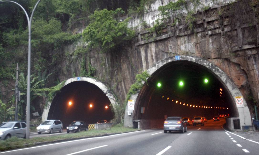 Entrada do Túnel Rebouças | Foto: Prefeitura do Rio