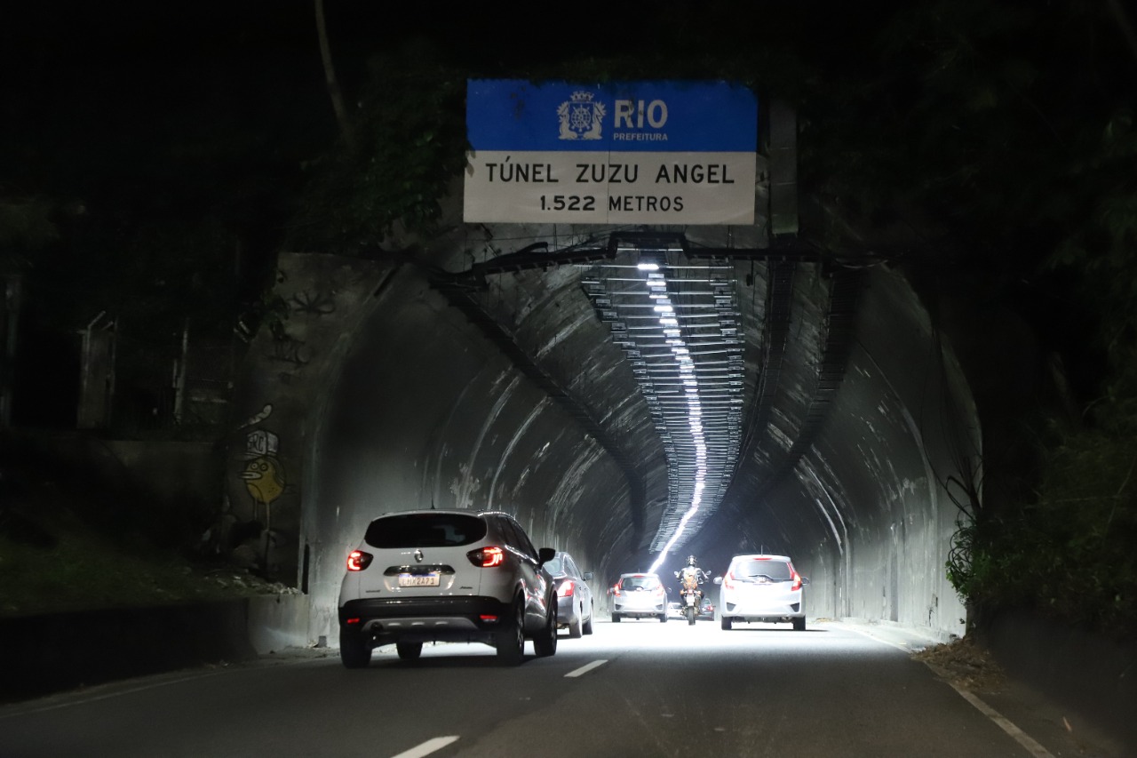 Entrada do Túnel Zuzu Angel | Foto: Arquivo/Prefeitura do Rio