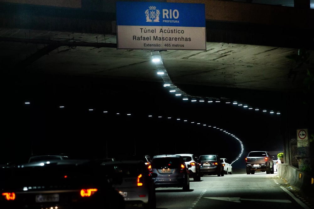 Entrada do Túnel Acústico Rafael Mascarenhas | Foto: Roberto Moreyra