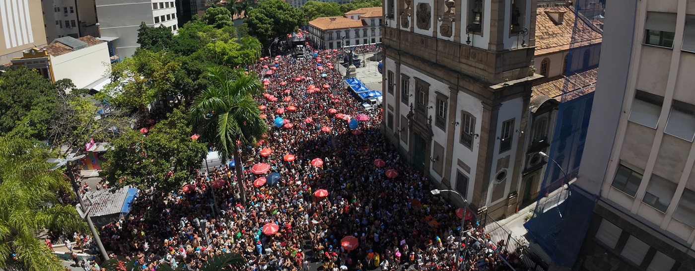 Desfile de 2025 do Cordão da Bola Preta | Foto: Wagner Meier / Riotur