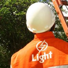 Obra da concessionária Light | Foto: Paula Kossatz / Divulgação