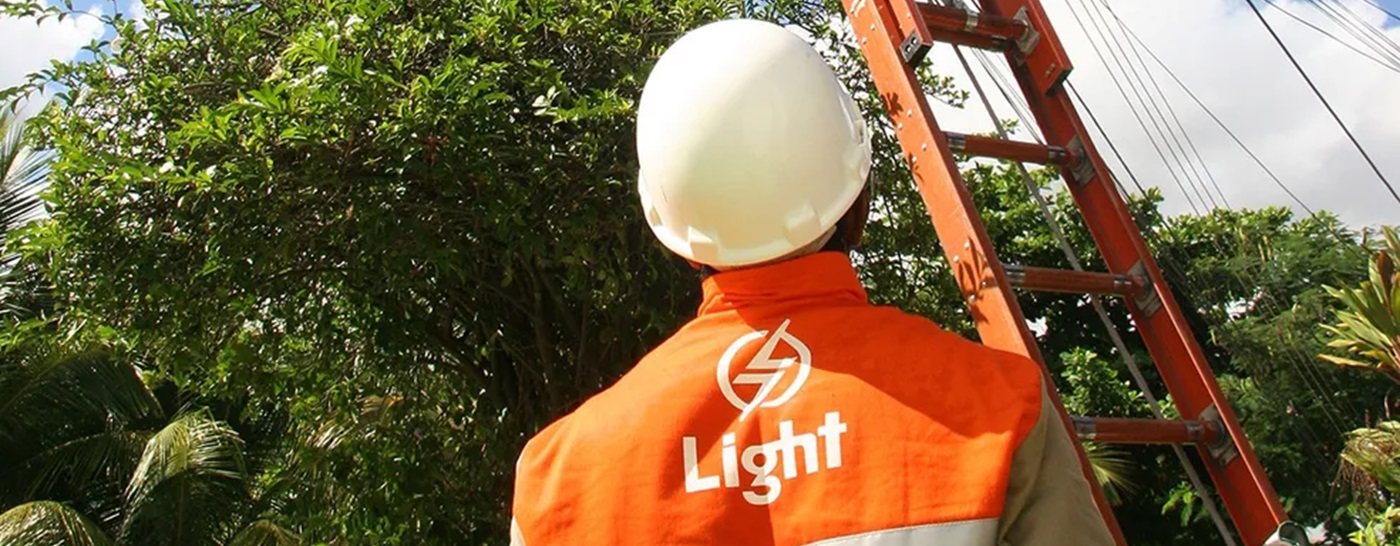 Obra da concessionária Light | Foto: Paula Kossatz / Divulgação