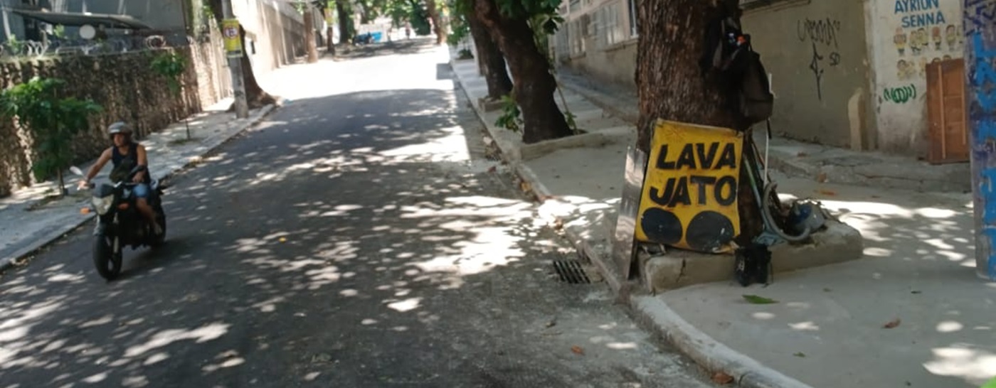 Rua do Fialho, na Glória | Foto: CET-Rio