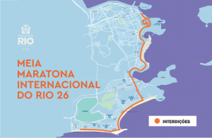 CET-Rio monta operação especial de trânsito para a Meia Maratona Internacional do Rio